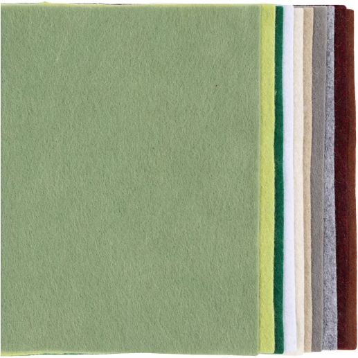 Hobbyfilt A4 natur, 10 st ark, packshot.