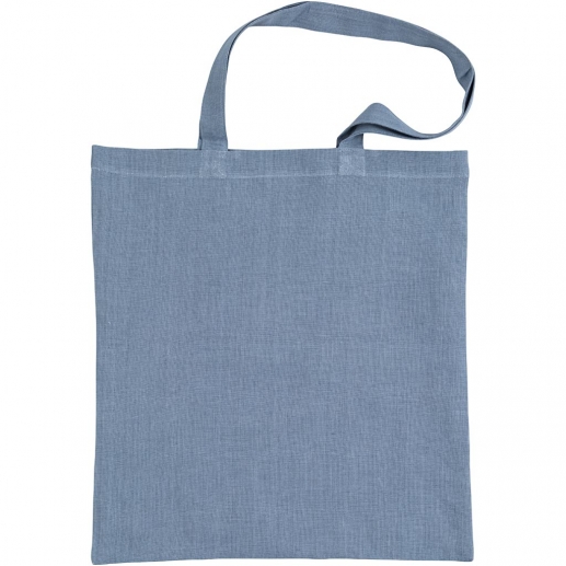 Tygpåse - Duvblå Tote Bag - 38x42 cm