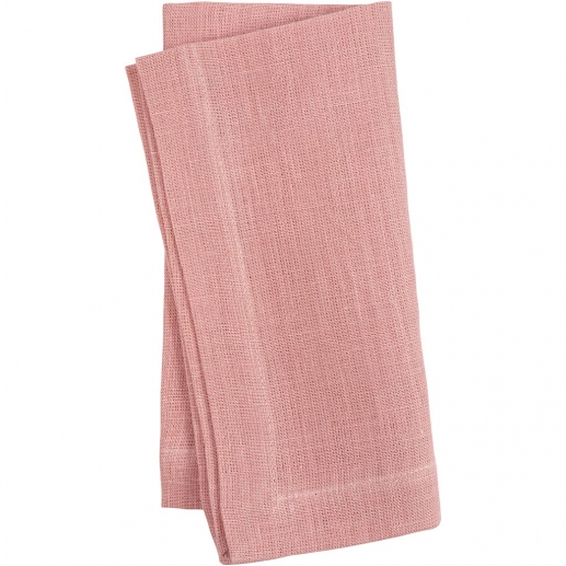 Tygservett 100% Bomull - 42x42 cm - Rosa - 2 st
