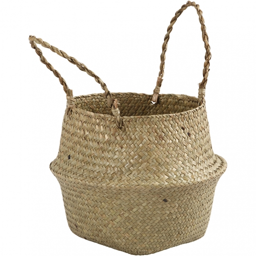 Korg av Sjögräs 13/24 cm, dia 27 cm Kruka Vas