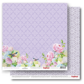 Papper ScrapBerrys Happily Ever After Lace Scrapbooking