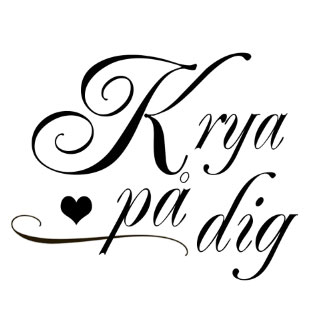Stämpel Krya på Dig Kristinas Scrapbooking Stämplar Uppdelat Tillverkare