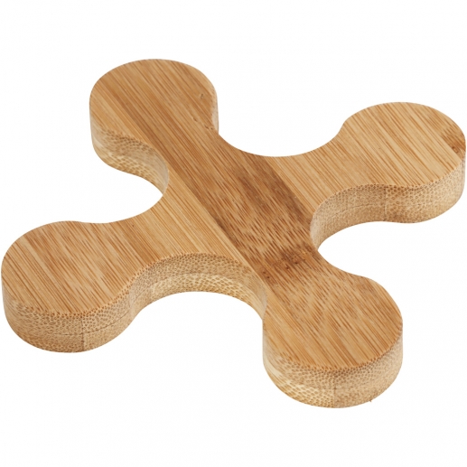 Bordsunderlägg av Bambu 12x12 cm Kök Badrum