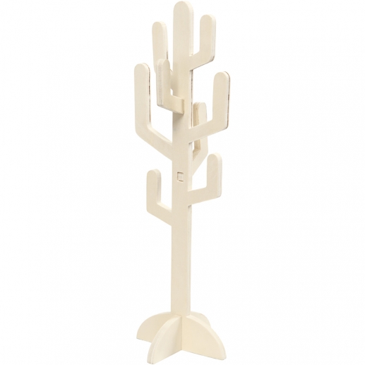 Kaktus H: 38 cm B: 12 Plywood Dekorationsföremål