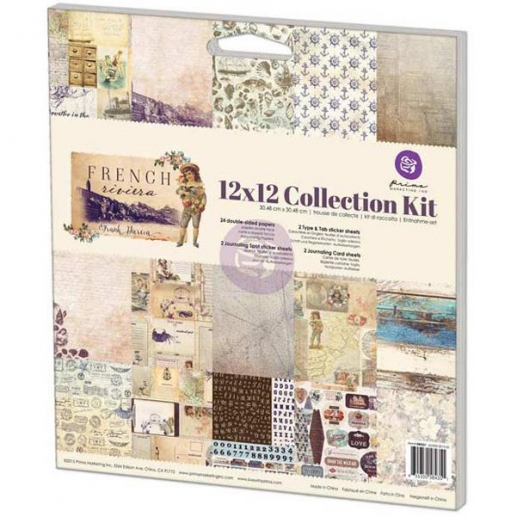 Prima Marketing Collection Kit 12x12 French Riviera