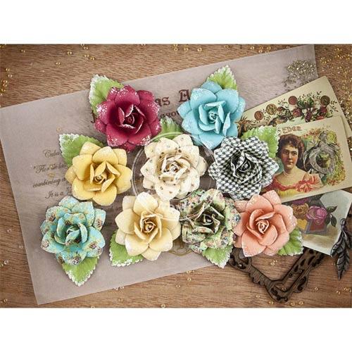 Pappersblommor pappersrosor Prima Cigar Box Secrets Paper Humidor