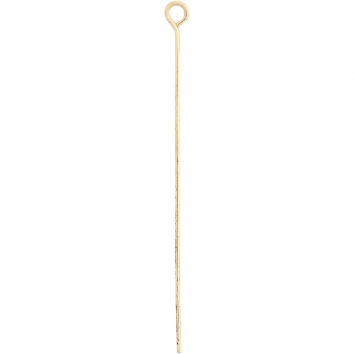 Ögonnål 50 mm Förgylld 30 st Pärlnål till scrapbooking, pyssel och hobby