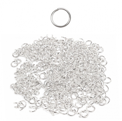 Rund O-ring 3mm 500 st Jumprings till smyckestillverkning