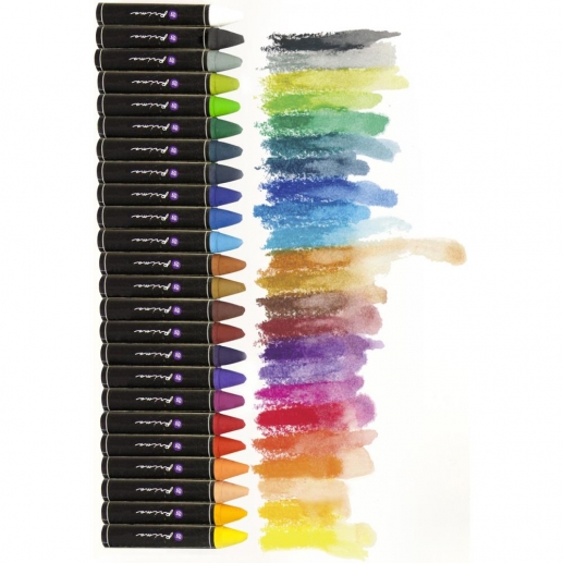 Prima Iron Orchid Designs Water Soluble Oil Pastels 24 Vaxkritor