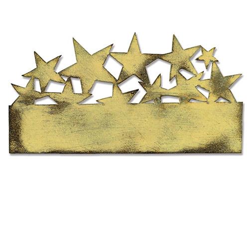 Dies Sizzix Tim Holtz On The Edge Star Cluster Julpyssel