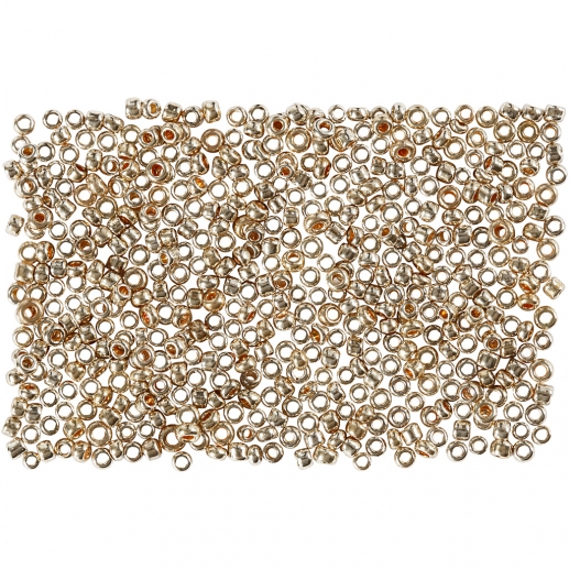 Seed Beads 1,7 mm Rosaguld 25 gram till scrapbooking, pyssel och hobby