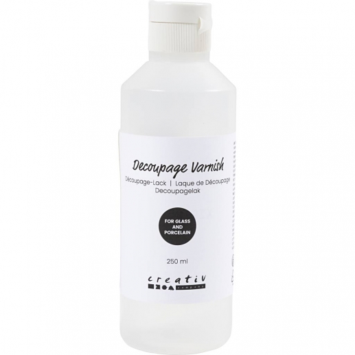 Decoupagelack 250 ml - Blank - För Glas och Porslin