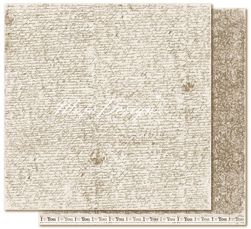 Maja Design Vintage Romance Words of love Mönstrade Papper