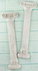 Shabby Chic Resin - Roman Pillars