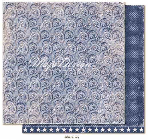 Papper Maja Design Denim & Friends Paisley Mönstrade