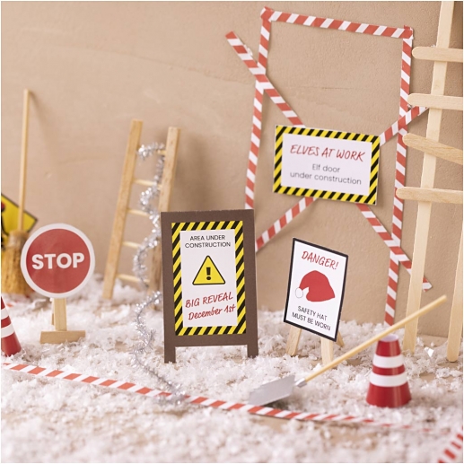 Mini DIY Kit Nissens dörr - Byggarbete Pågår