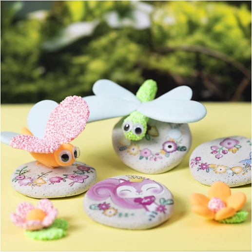 Mini DIY Kit - Stone Clay Lera Och Insekter
