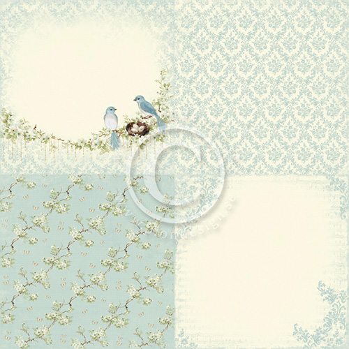 Papper Pion The Songbirds Secret Nesting Birds Design