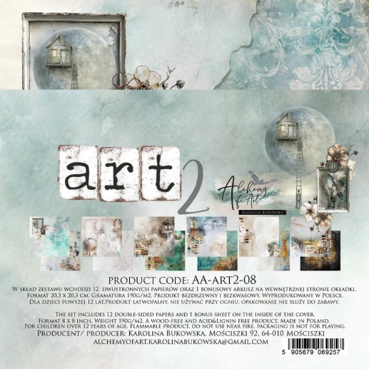 Paper Pad 8x8 - Alchemy of Art - Art 2