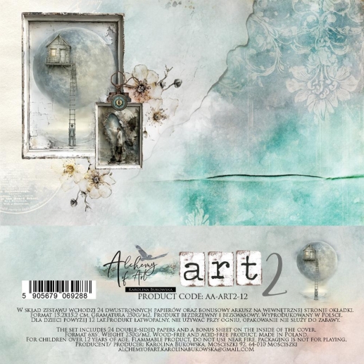 Paper Pad 6x6 - Alchemy of Art - Art 2