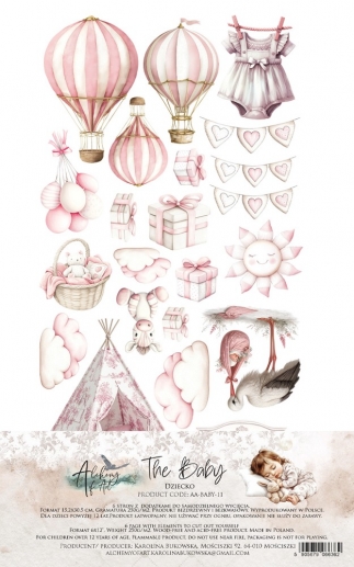 Paper Pack Extra Set - Klippark The Baby Girl - Alchemy of Art