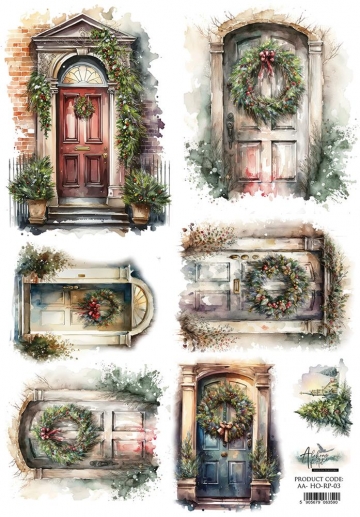 Decoupage Papper Alchemy of Art - Ho Ho Ho