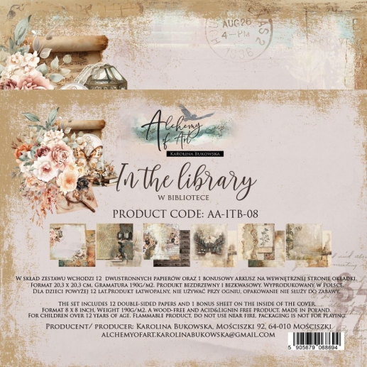 Paper Pad Alchemy of Art - In the Library