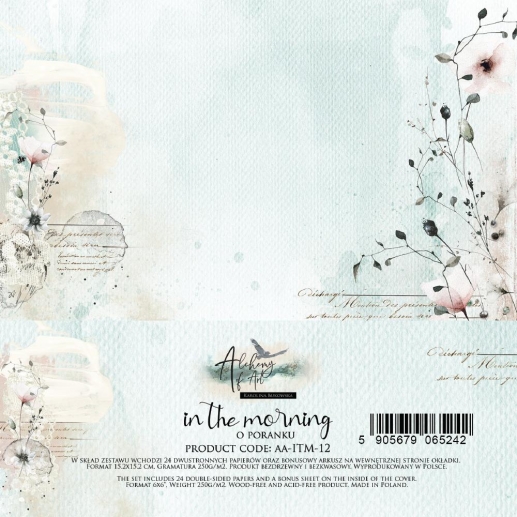 Paper Pad 6x6 - Alchemy of Art - In the Morning - 24 ark