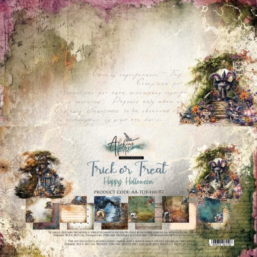 Paper Pad Scrapbooking Paper Alchemy of Art - Trick or Treat