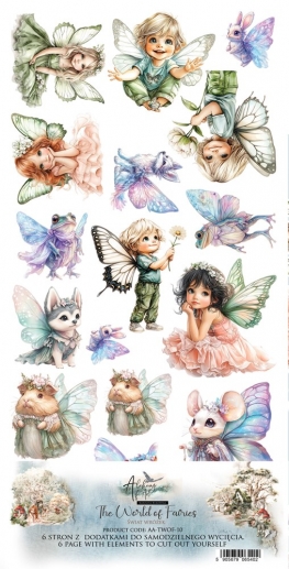 Paper Pack Extra Set - Klippark The World of Fairies - Alchemy of Art