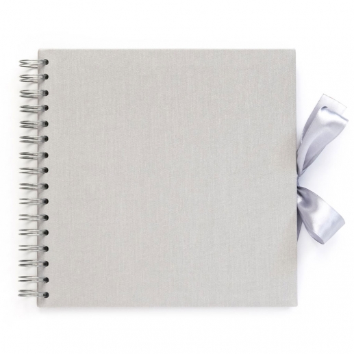 Fotoalbum Spiralbundet - 20,5x20,5 cm - Soft Grey - 30 sidor
