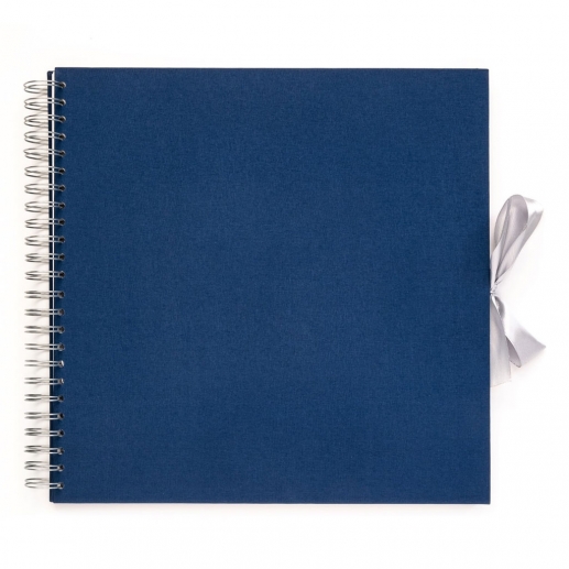 Fotoalbum Spiralbundet - 31,5 cm - Navy Blue - 30 sidor