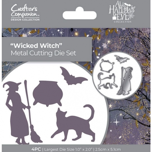 Dies Crafters Companion - All Hallows Eve - Wicked Witch