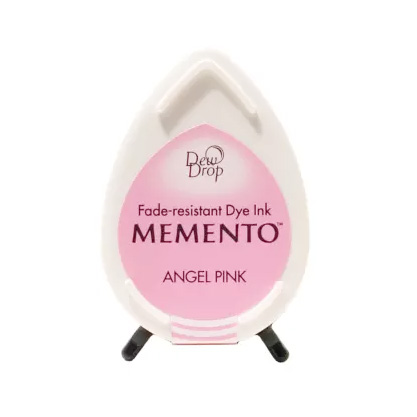 Memento Dew Drop Angel Pink Stämpeldyna till scrapbooking, pyssel och hobby