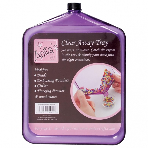 Bricka för glitter, pulver och pärlor, glitterbricka