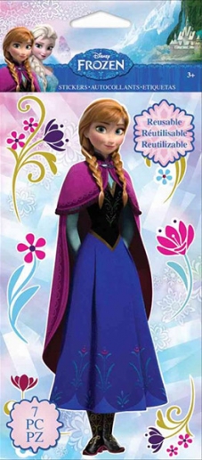 Klistermärken Disney Frozen Anna Repositionable Dekorationer DIY