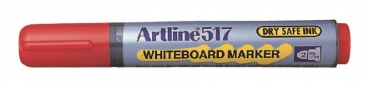 Artline 517 Whiteboard-Penna Röd 2 mm Whiteboardpennor