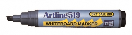 Artline 519 Whiteboard Svart Sned Spets 2-5 mm Whiteboardpennor