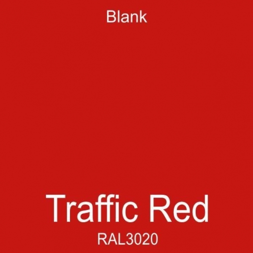 Vinyl Blank Självhäftande Folie 30 x 100 cm Trafik Röd