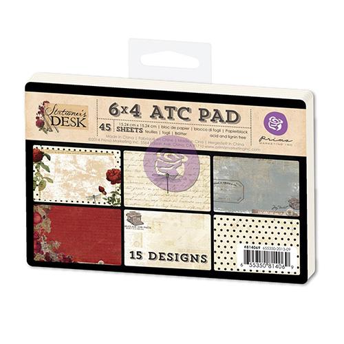 Paper Pad ATC 6”x4” Prima Stationer’s Desk 45 ark Marketing