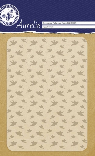 Aurelie Background Embossing Folder - Flock Of Birds
