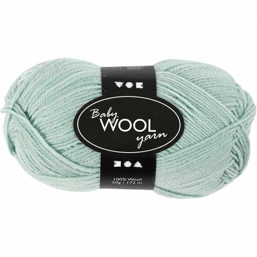 Babygarn Extra Mjukt L: 172 m Grön NM 14/4 50 g