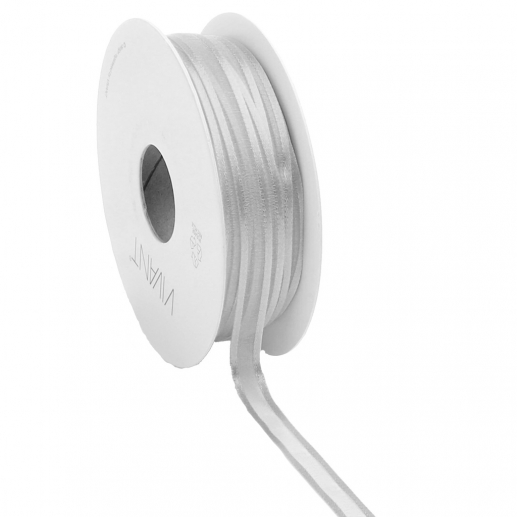 Band Organza Edge Prego 10mm Silver Julband