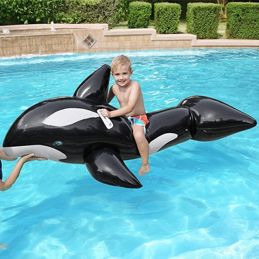 Bestway Badleksaker Jumbo Whale Ride On Ride-On 203 x 102 cm