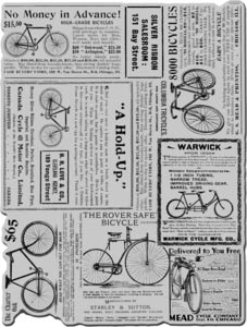 Cling Rubber Stamp Bicycle Background Stampendous Stämplar Embossing