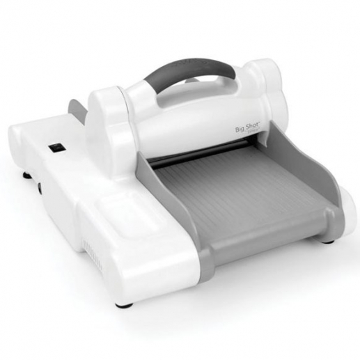 Sizzix Big Shot Express Elektronisk White & Gray Fraktfri Stansmaskin