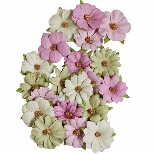 Blommor 20 st - Serene Morning Hush - Prima Flowers