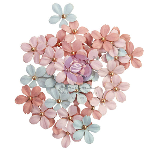 Blommor Cherished Memories 48 st - French Blue - Prima Flowers