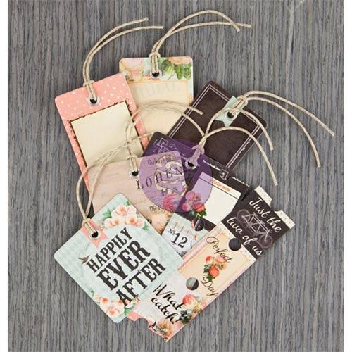 Die Cuts Prima Something blue Tag Me Tags & Tickets 24 st Chipboard