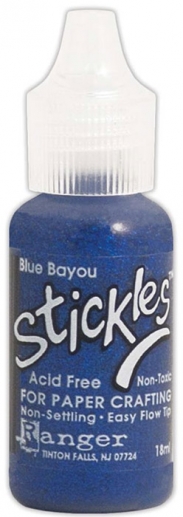 Glitterlim Stickles Ranger Blue Bayou till scrapbooking, pyssel och hobby